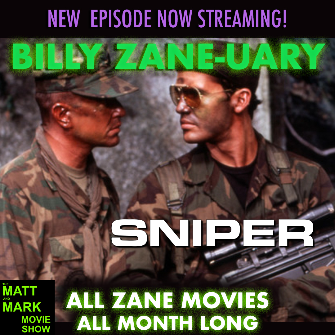 Billy Zane-uary: SNIPER (1993) episode artwork